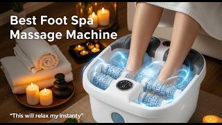 TOP 5 Best foot spa massage machine 2026