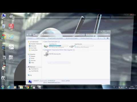 CD'siz USB'siz PCye