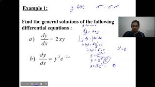 SM025 Topic 2 Diff  Equation Lecture 1 Of 2
