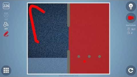 Check out how I solved level 226 in Brain It On! #BrainItOn