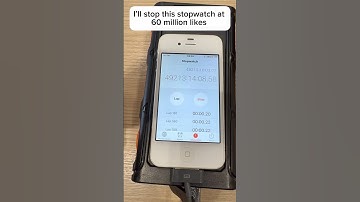 I’ll stop this 5yr stopwatch at 60 million likes💀