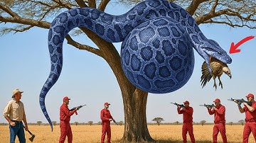 Brave Heroes Save a Helpless Vulture from a Deadly Giant Mutant Python.