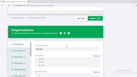Forming a magic square | Hackerrank Solution in Python