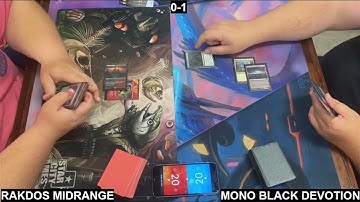 Pioneer - Rakdos Midrange VS Mono Black Devotion