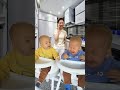 Mom Can't Catch a Break With These Two #shorts #parentinglife #funnybabies #cute