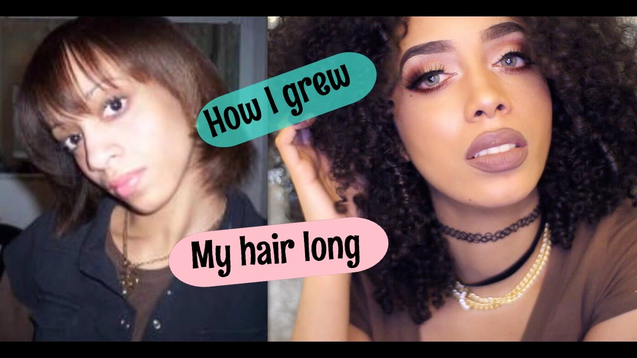HOW I GREW MY DAMAGED HAIR LONG FAST YouTube