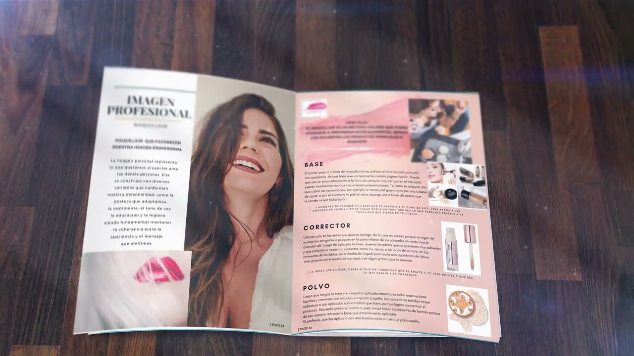 Magazine animation video