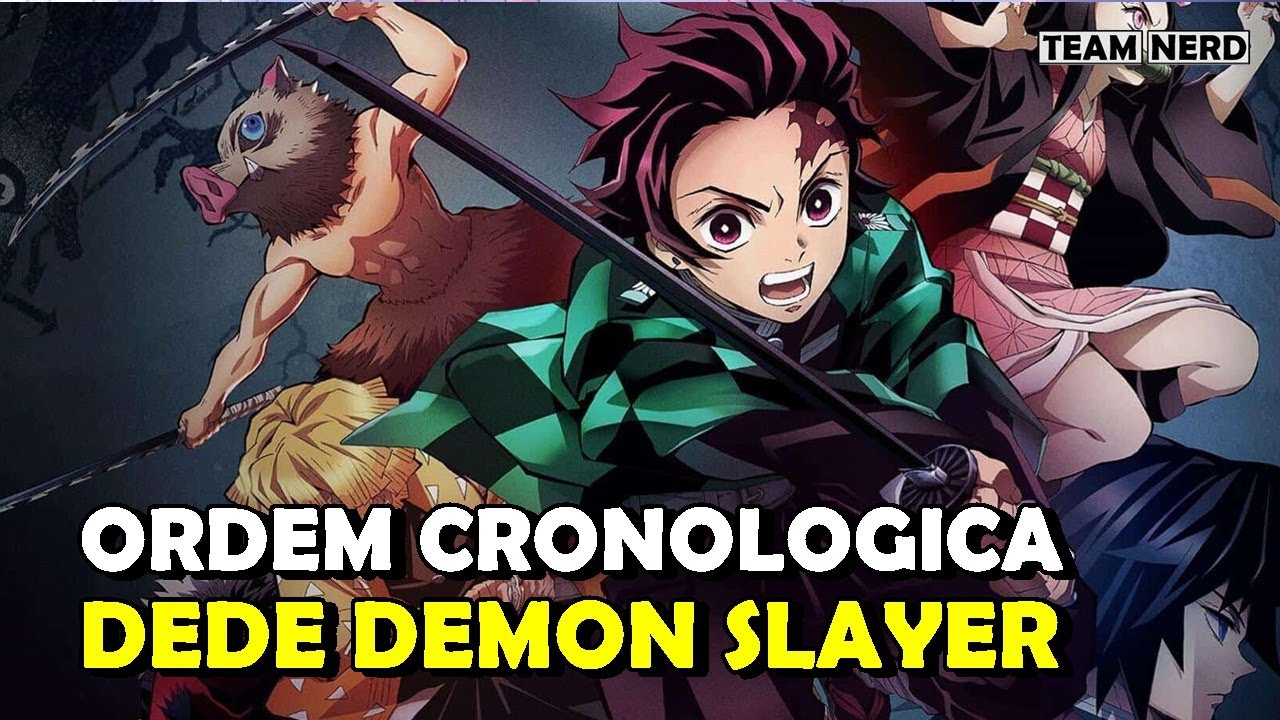 QUAL A ORDEM CERTA para ASSISTIR DEMON SLAYER? (ORDEM CRONOLÓGICA) 