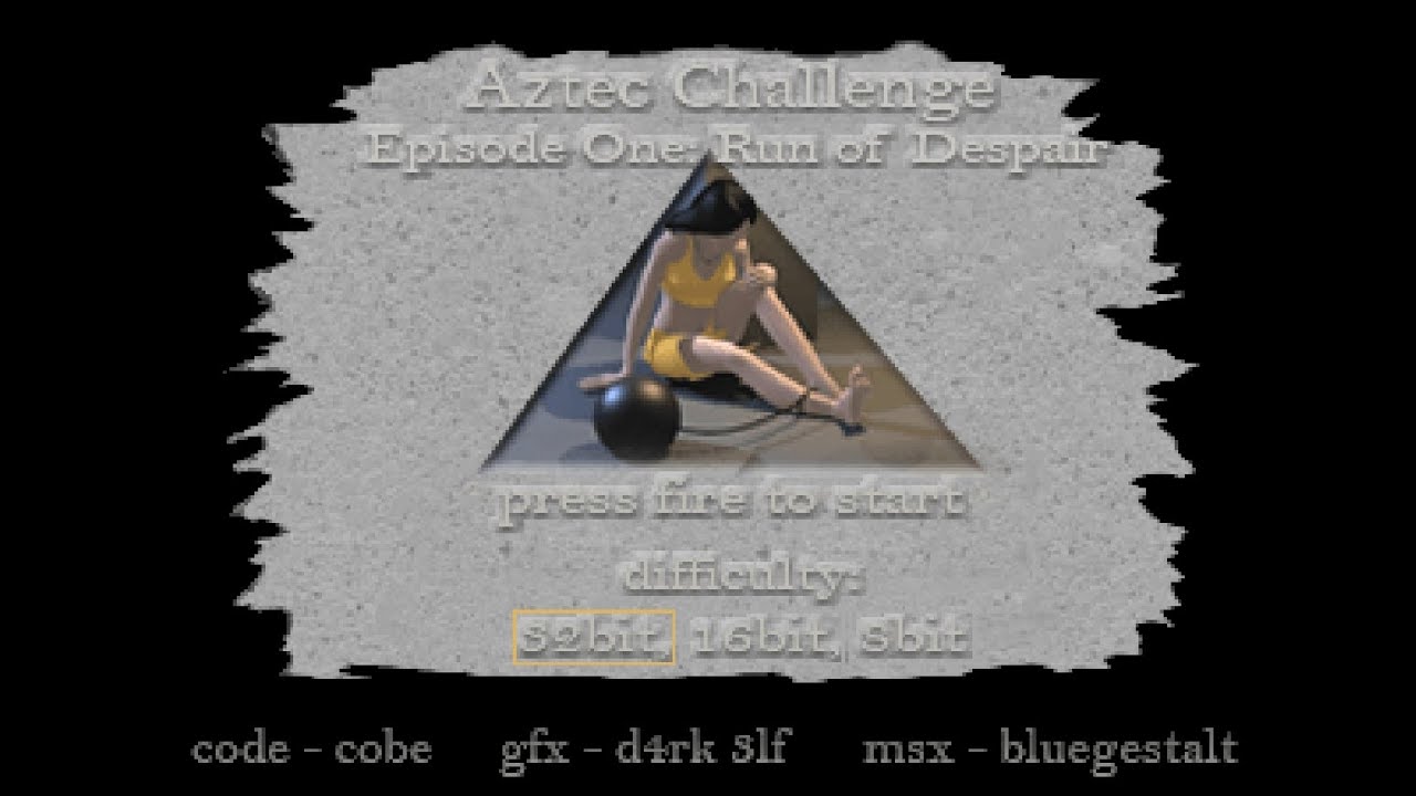 CD32 DEMO 🔵 Aztec Challenge 🔴