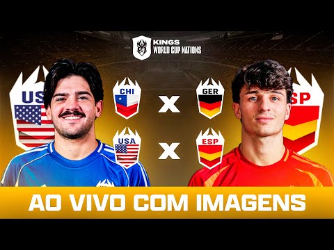 KINGS WORLD CUP NATIONS - QUARTAS DE FINAL - DIA 2 | AO VIVO E COM IMAGENS