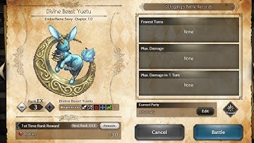 Octopath CotC: Divine Beast Yuetu EX3 (Adversary Log)