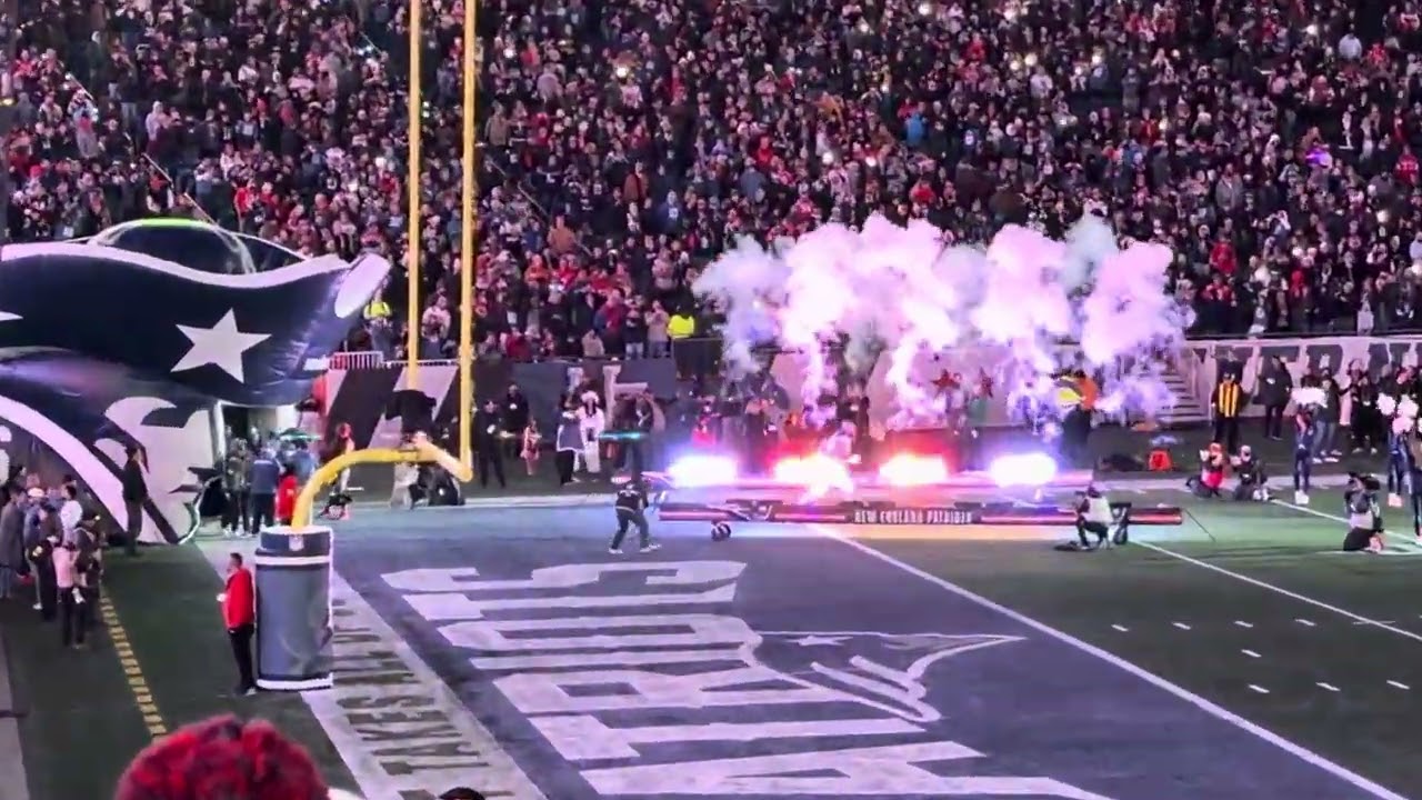 Patriots introductions 11/13/25