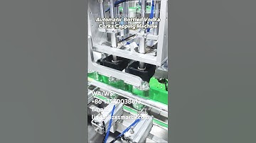 Automatic Bottled Vodka Corks Capping Machine#zxsmart #cappingmachine #bottlecappingmachine #capper