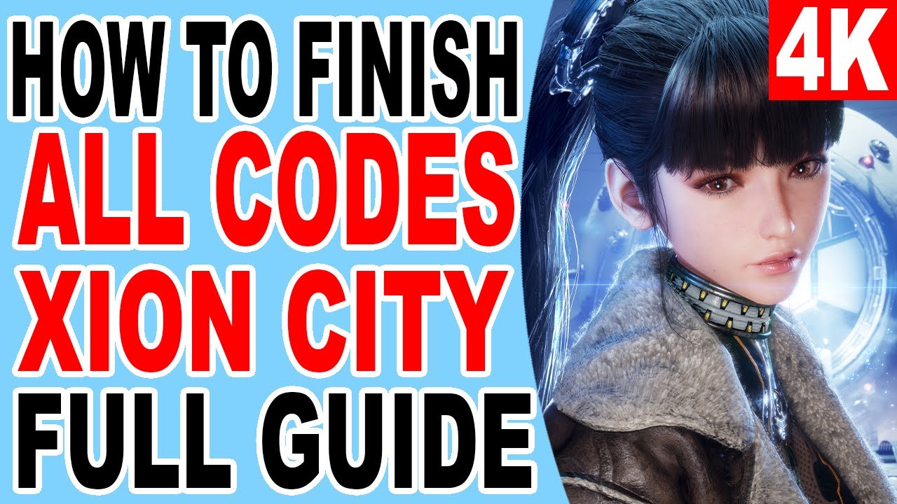 How to Finish Xion City Passcode Location - All Xion Treasure Chest Passcodes - Stellar Blade