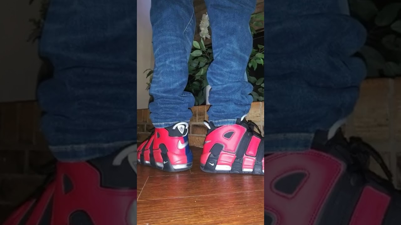 They Look Good ON FEET! Nike Uptempo 96 "SPLIT" 🔥