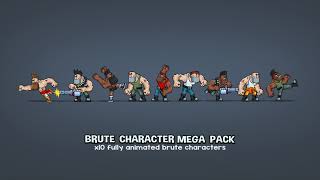 Brute character mega pack preview