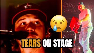 Morgan Wallen Stops Show for Emotional Speech to Fans