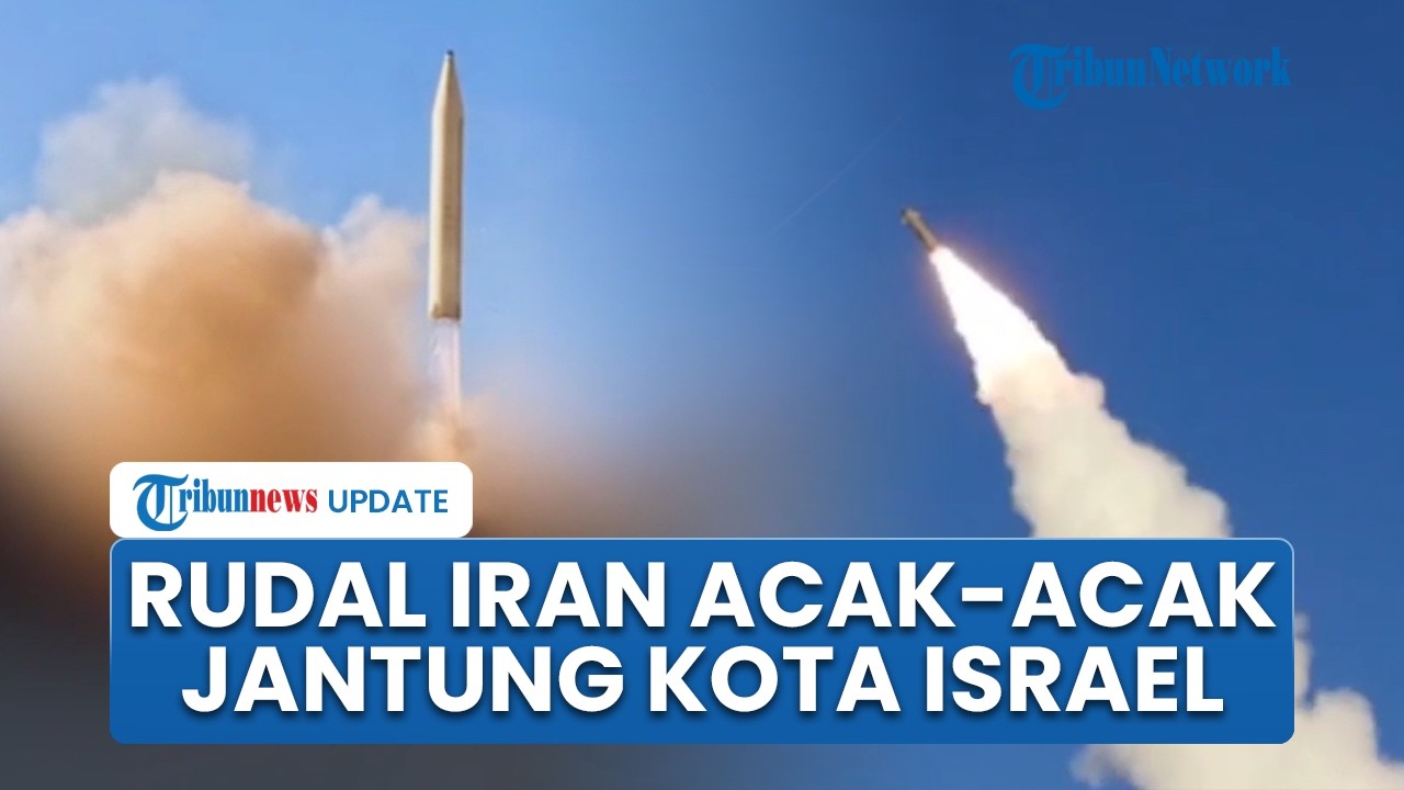 Israel Digempur Iran Pakai Rudal Khoramshahr 4, Kheibar dan Fattah: Jantung Kota Porak-poranda