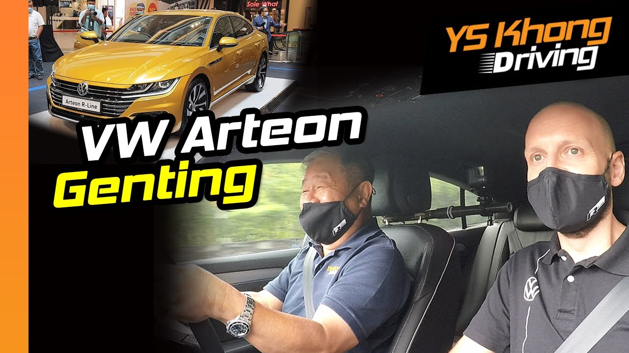 Volkswagen Arteon 2020 Genting Hill Climb: Is 190 PS and 320Nm Enough? | YS Khong Driving