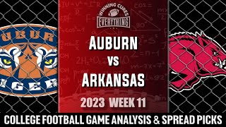 Auburn vs Arkansas Picks & Prediction Against the Spread 2023 College Football Analysis
