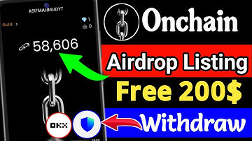 Onchain Airdrop Listing  |  onchain withdraw Process  |  Earn From Telegram Airdrop 2024