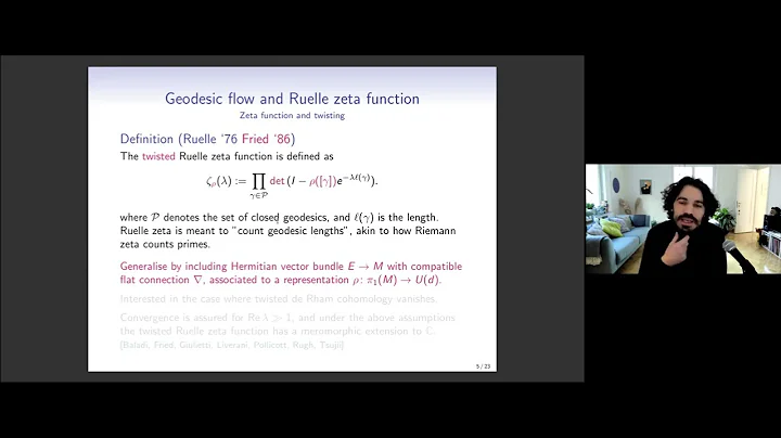 Michele Schiavina: Ruelle Zeta Function from Field Theory