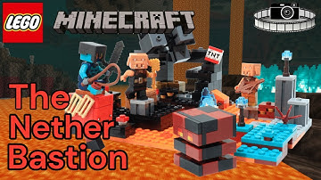 LEGO Minecraft 21185 The Nether Bastion | Speed Build