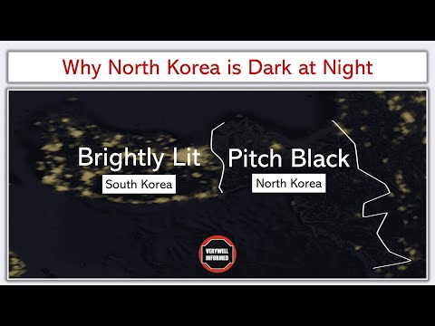 Why North Korea Is Dark At Night