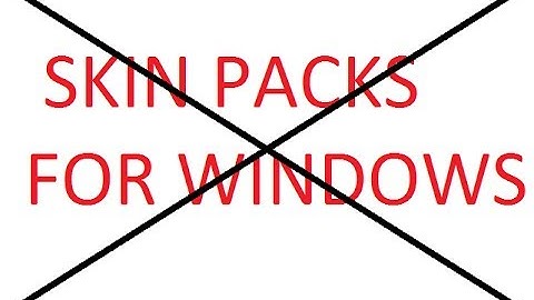 Remove Skin Pack From Pc Completely 2014 (HD)