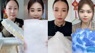 ASMR ICE EATING / FREEZER FROST ICE /CRUSHED ICE / SOFT ICE / screenshot 5
