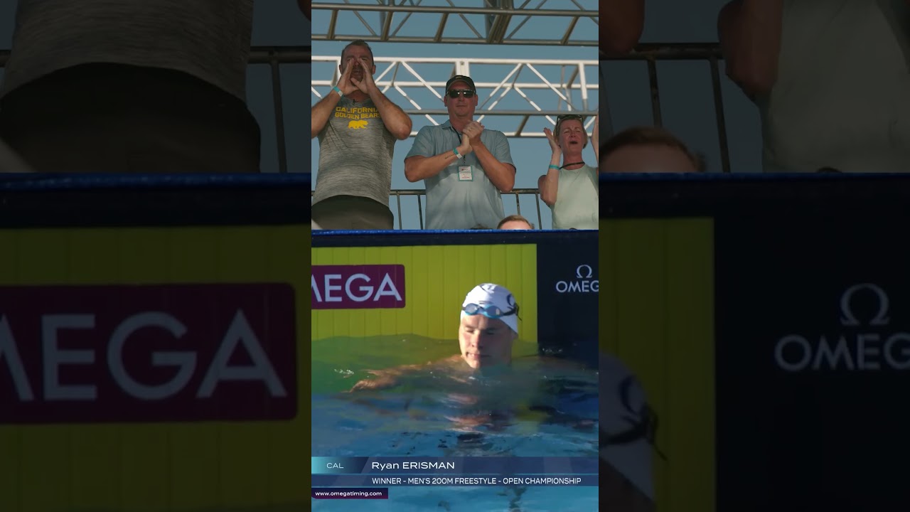 What a swim from Ryan Erisman!