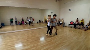 Carlos & Anastasia. Zouk demo (Everyday)