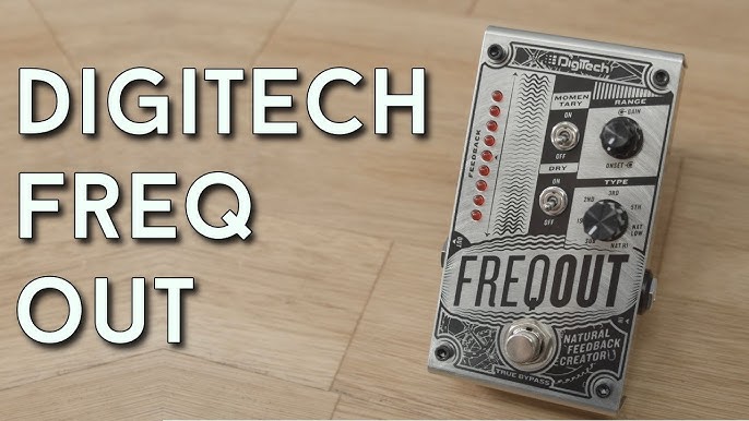 DigiTech FreqOut Natural Feedback Creator Pédale Génératrice de