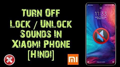 How To Turn Off Screen Locked Sounds In Mi | Lock Sounds Kaise Band Kare | Lock Or Unlock Sounds