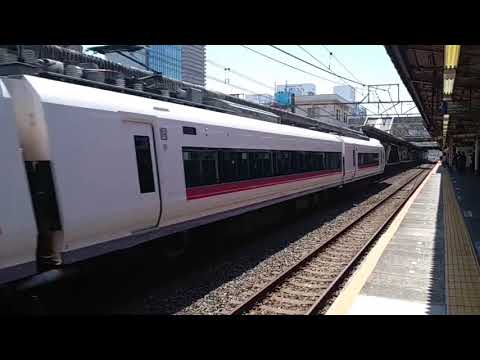 E657系の通過(松戸駅)