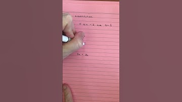 How to use substitution with negative numbers #maths #algebra