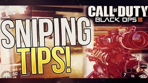 BLACK OPS 3: Sniping/Quickscoping Tips & Tricks (BO3 Multiplayer Gameplay)
