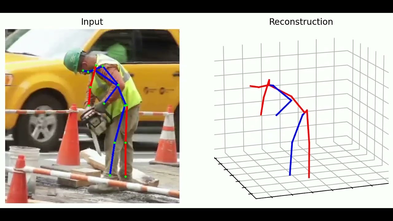 Deep Learning Based 3D Human Posture Estimation - YouTube