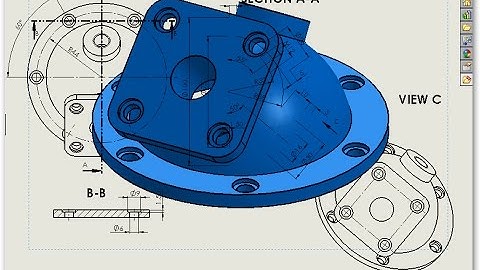 Extruded boss on the sphere - SolidWorks - Exercise - 2D into 3D modeling