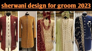 latest sherwani design for men 2023| wedding sherwani design| outfit by Armin7 Resimi
