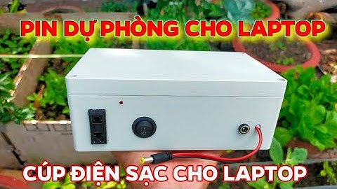 Pin dự phòng cho laptop, modem wifi đề phòng cúp điện, giúp dạy và học online dễ dàng khi cúp điện!