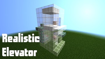 [1.9] Vanilla Minecraft | Realistic Moving Elevator!