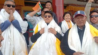 Bail Granted Smanla Dorjey Nurboo And Deldan Namgyal Receive Grand Welcome