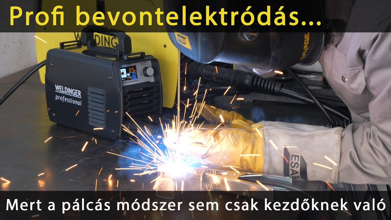 Hegesztő gép komolyan véve - Weldinger ME2001 Dig Pro