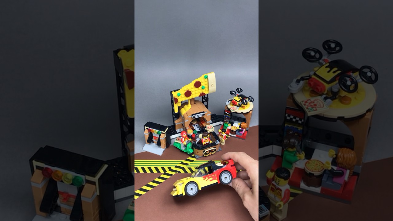 LEGO City #60496 Pizza Delivery Experience set 🍕🍕‼️Honesty its