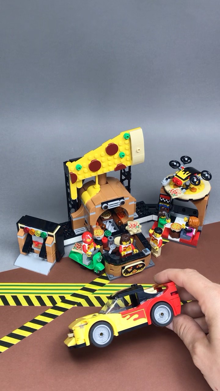 LEGO City #60496 Pizza Delivery Experience set 🍕🍕‼️Honesty its