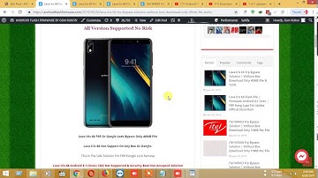 Lava Iris 66 Frp Bypass Solution | Without Box Download Only 40MB File & Tools
