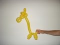 How to make a balloon giraffe