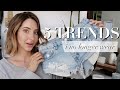 5 TRENDS I'M NO LONGER WEARING