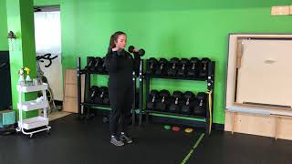 Unity Fitness - DB RDL + Bicep Curl